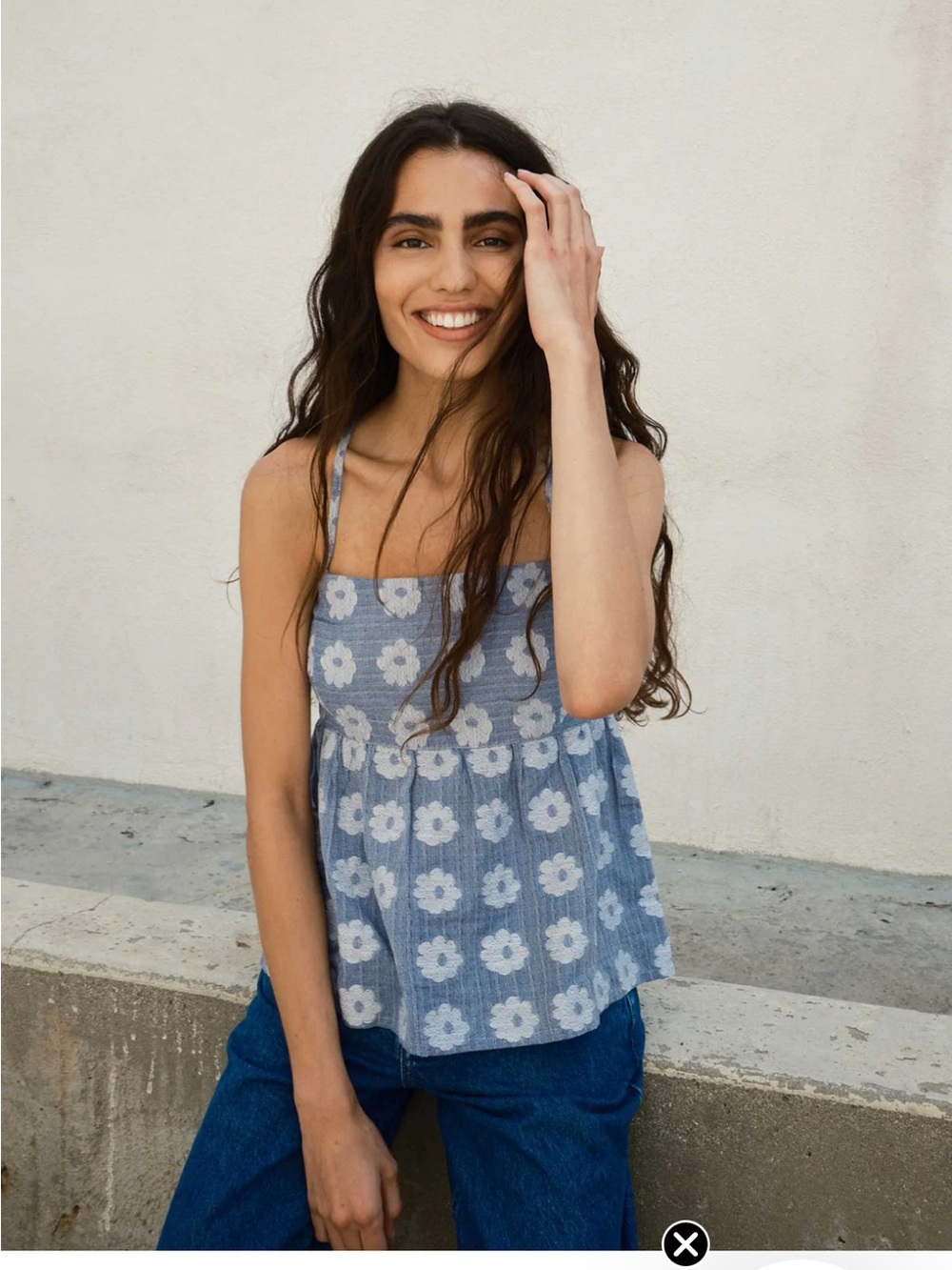 Ace & Jig Babydoll Tank Top